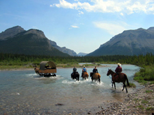 Canada-Alberta-Clearwater Vaquero Wilderness Ride
